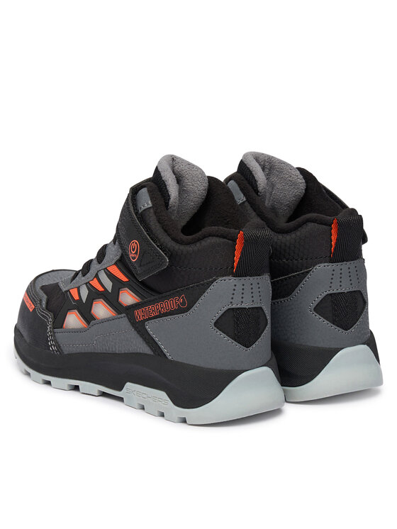 Skechers Skechers Gležnjače S-Lights Waterproof: Storm Blazer - Glow Trail 406381L/BKCC Siva