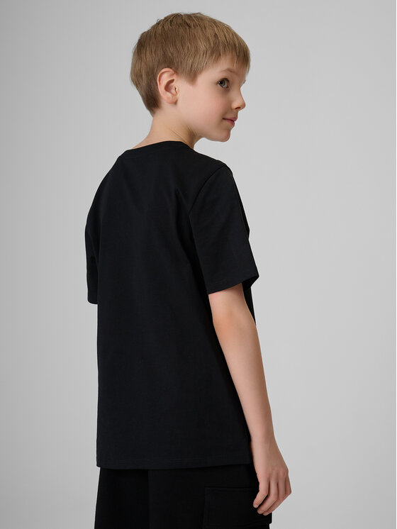 4F 4F T-Shirt PLAY SEASON Czarny Regular Fit