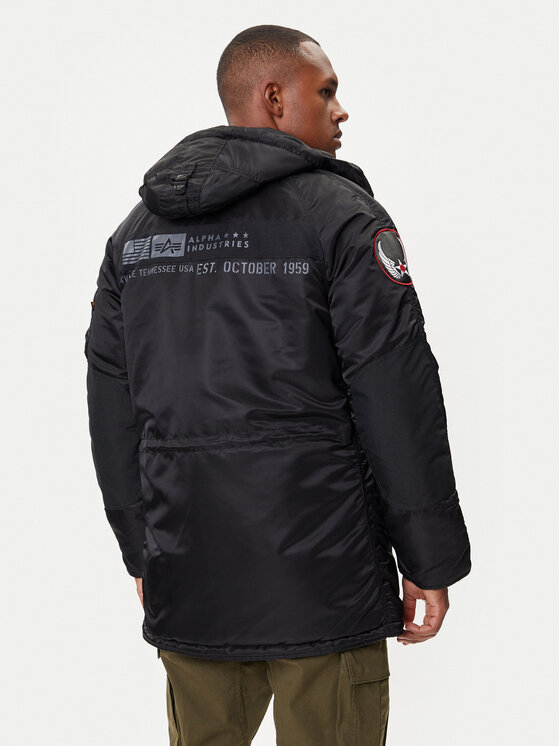 Alpha Industries Alpha Industries Parka N3B Airborne 188141 Črna Regular Fit