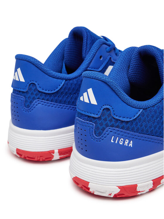 adidas adidas Buty halowe Ligra 8 Indoor Shoes Kids IH8245 Niebieski