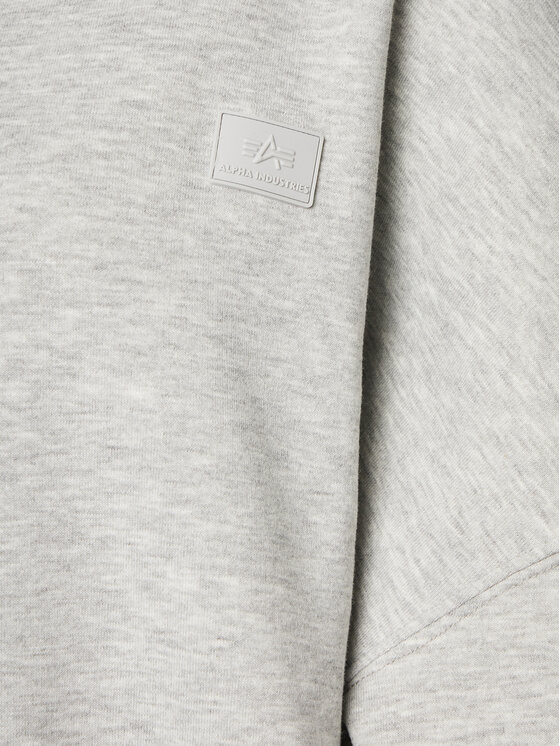 Alpha Industries Alpha Industries Sukienka dzianinowa Label 138041 Szary Oversize