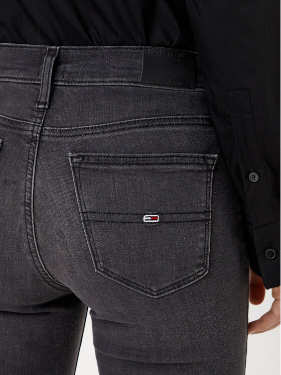 Tommy Jeans Tommy Jeans Jeansy Nora DW0DW19550 Šedá Skinny Fit