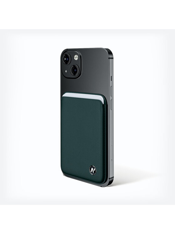 napo gloves napo gloves Etui na karty kredytowe iPhone 13, 14, 15, 16 Zielony