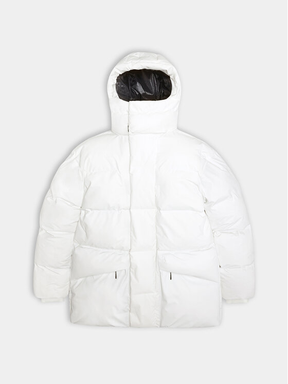 Rains Rains Vatovaná bunda 15050 Biela Regular Fit