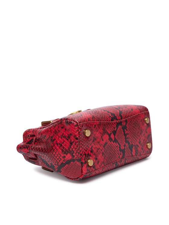 Tommy Hilfiger Tommy Hilfiger Ročna torba American Icon Micro Tote Snake AW0AW18820 Rdeča