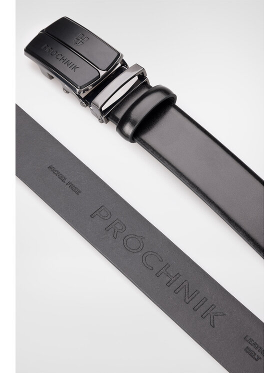 Próchnik Próchnik Pasek Męski Automatyczny PM3 PS073222000008 Czarny