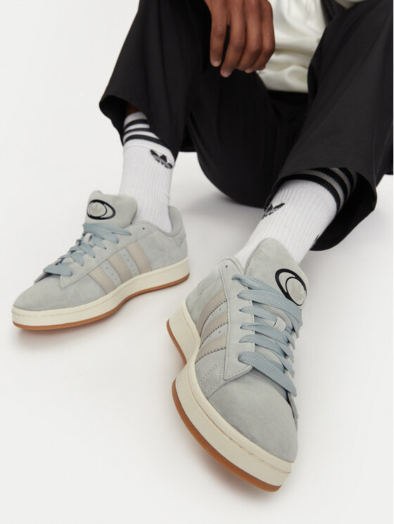 adidas gazelle silver green womens adidas Campus 00s Grey White main image 0