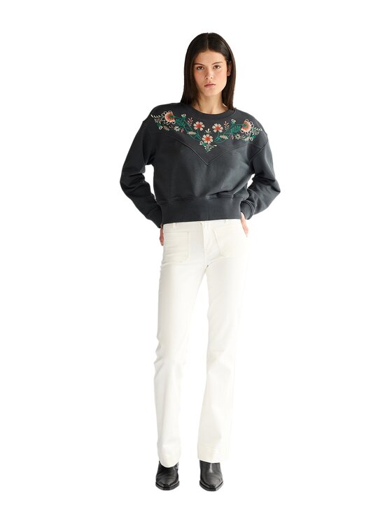 Wrangler Wrangler Bluza 112378109 Czarny Regular Fit
