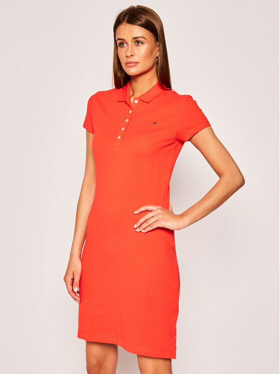 Hilfiger kleid orange Clearance