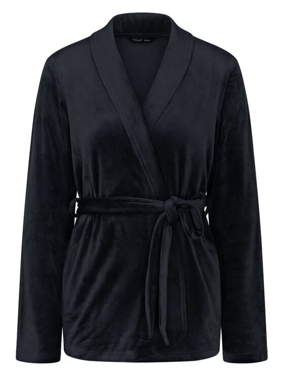 Triumph Triumph Spavaćiće Sensual Velour 10225078 Crna Relaxed Fit