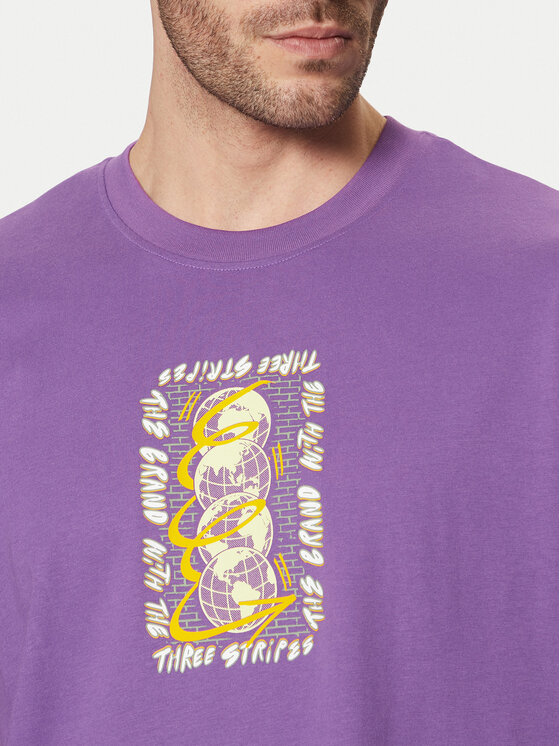 adidas adidas T-shirt Trefoil Series JP4498 Ljubičasta Regular Fit