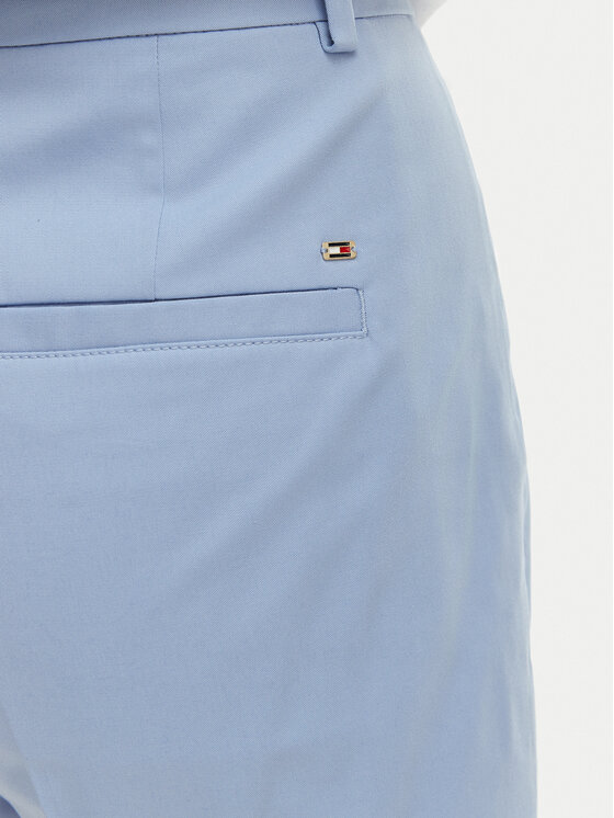 Tommy Hilfiger Tommy Hilfiger Pantalon scurți din material WW0WW49592 Albastru Regular Fit