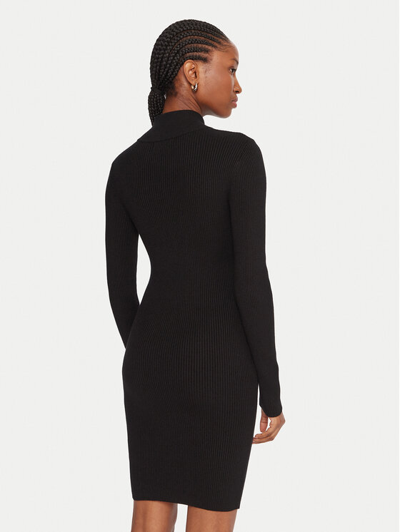 Guess Guess Igapäevane kleit W5BK45 Z0572 Must Slim Fit
