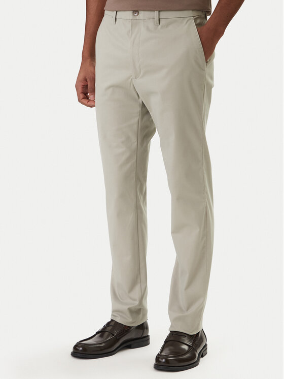 Calvin Klein Calvin Klein Chinos LV04LD613G Bézs Slim Fit