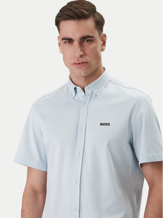 BOSS BOSS Koszula ST Motion 50555951 Niebieski Regular Fit