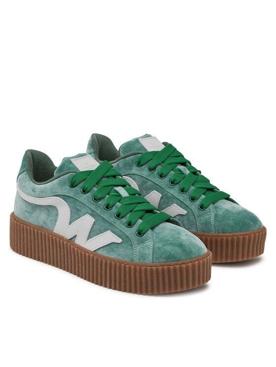 Weekend Max Mara Weekend Max Mara Sneakersy 2515761094600 Zielony