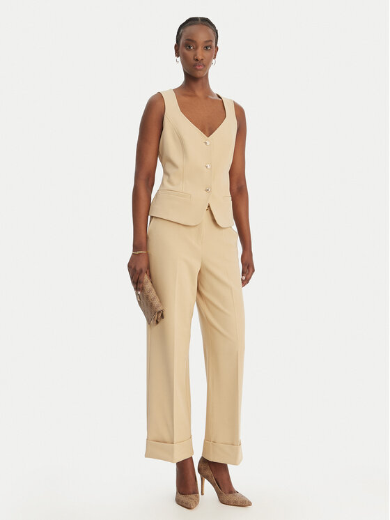 Guess Guess Pantaloni di tessuto W6GB17 W1894 Marrone Regular Fit