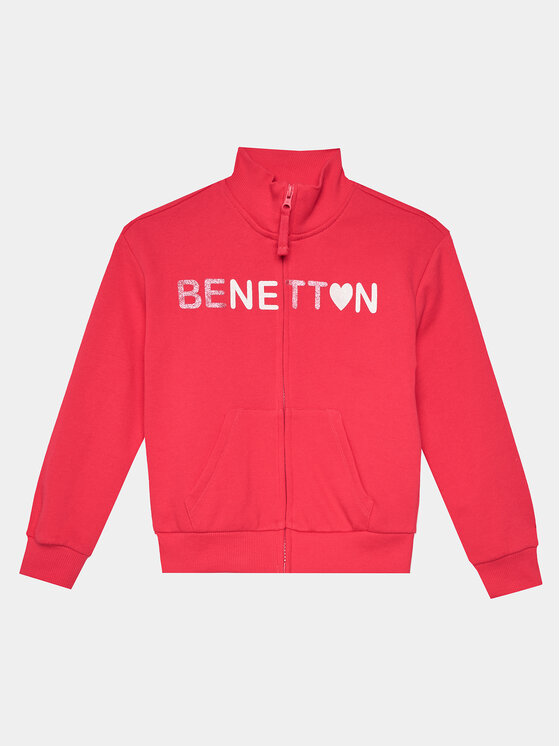 United Colors Of Benetton Bluză 3J68C503O Roz Regular Fit