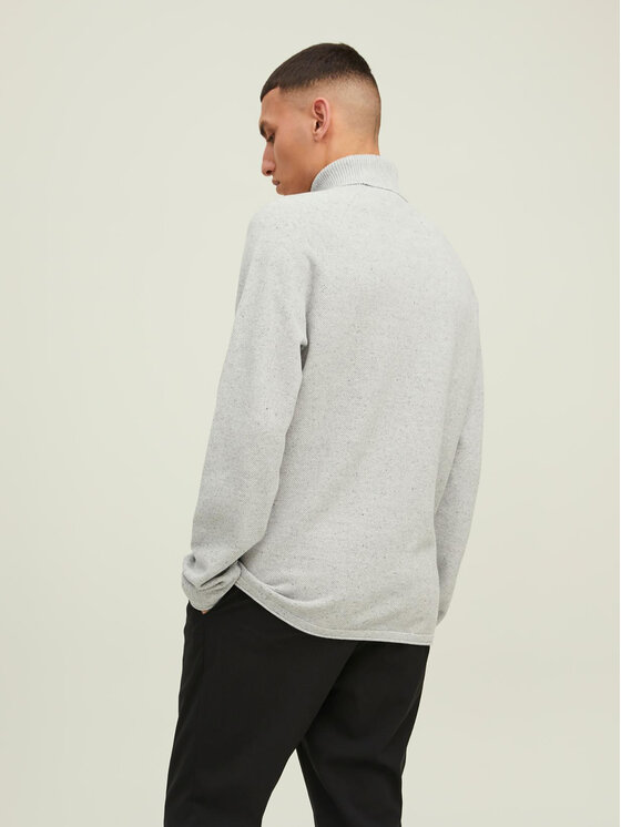 Jack&Jones Jack&Jones Rollkragenpullover 12210931 Grau Regular Fit