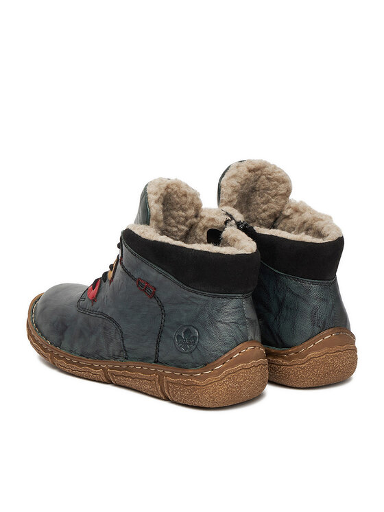 Rieker Rieker Schnürschuhe CEO-Z3724-54 Blau