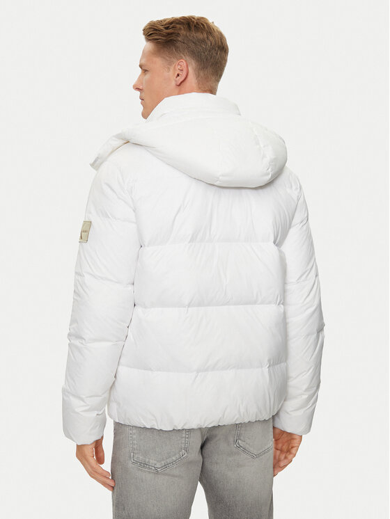 Calvin Klein Jeans Calvin Klein Jeans Giubbotto piumino Essentials J30J325946 Bianco Regular Fit