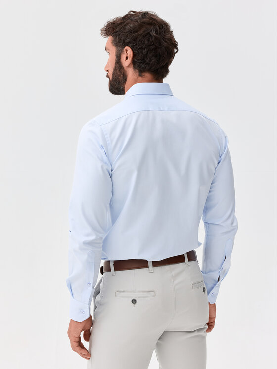 Evenemen Evenemen Koszula Targo G. Sky Square Niebieski Slim Fit