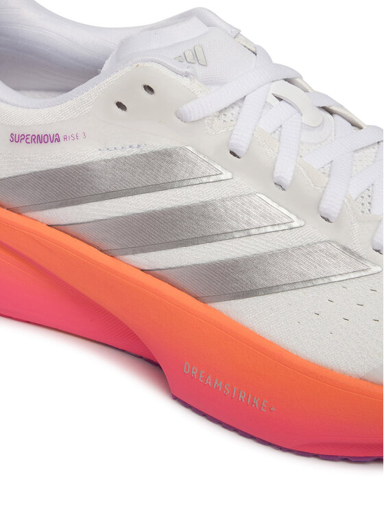 adidas adidas Tekaški čevlji Supernova Rise 3 JR7375 Bela