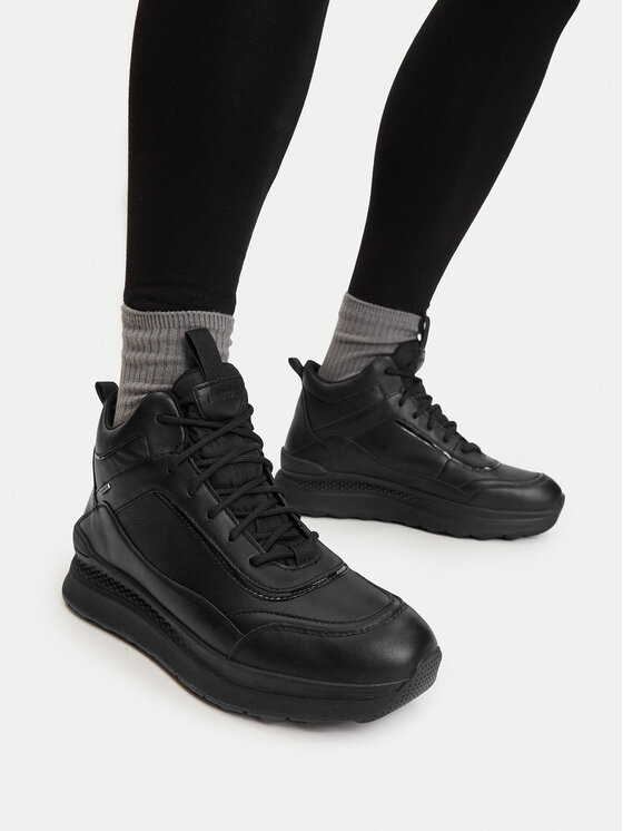 Geox Geox Sneakersy D Spherica Actif X2 D46WPE 00085 C9999 Czarny