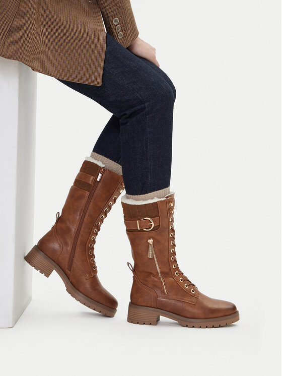 Beverly Hills Polo Club Beverly Hills Polo Club Kozačky CEO-WS17139-01 Hnědá