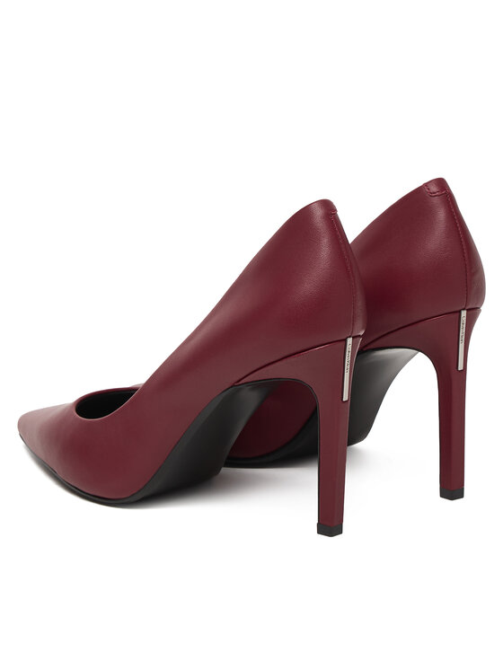 Calvin Klein Calvin Klein Lodičky Ess Stiletto 90 HW0HW02608 Bordó