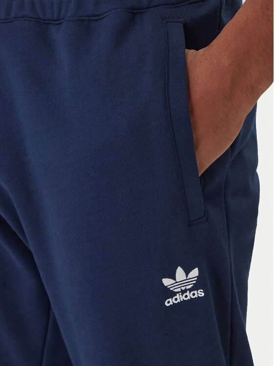 adidas adidas Teplákové nohavice Trefoil Essentials JD2423 Tmavomodrá Slim Fit