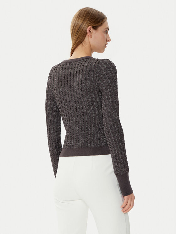 Guess Guess Cardigan W5RR05 Z3KT0 Gri Regular Fit