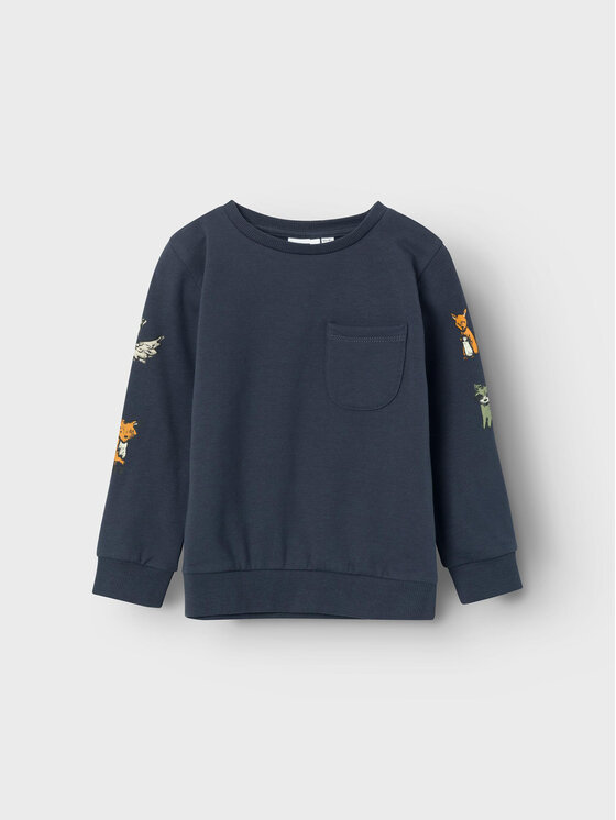 NAME IT NAME IT Pulóver 13221486 Sötétkék Regular Fit