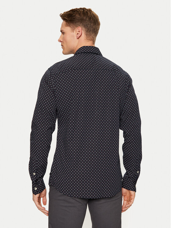 s.Oliver s.Oliver Košulja 2149815 Tamnoplava Slim Fit