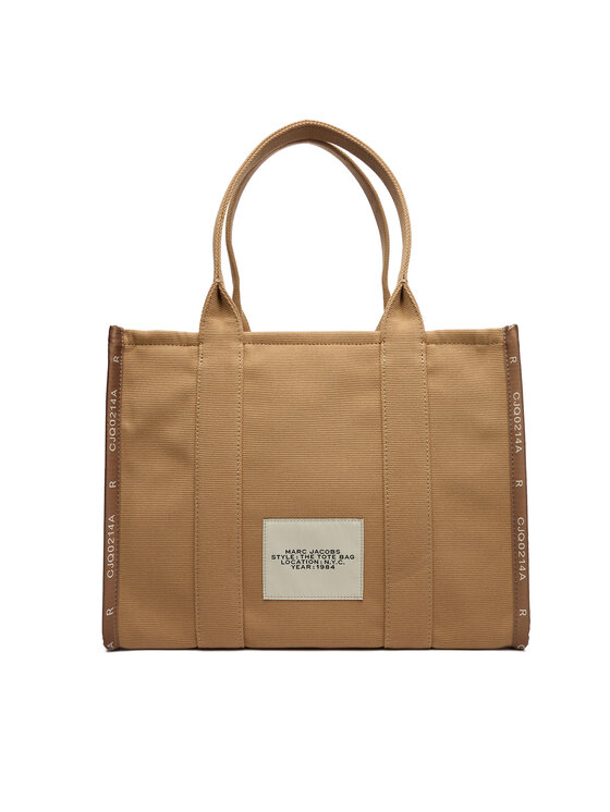 Marc Jacobs Marc Jacobs Ročna torba The Jacquard Large Tote Bag M0017048 Rjava