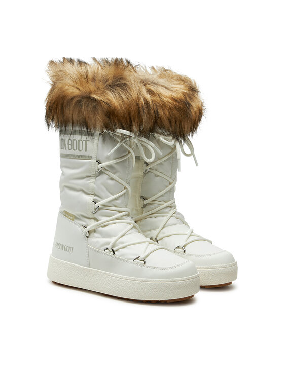 Moon Boot Moon Boot Μπότες Χιονιού Ltrack Monaco Wp 80D2450190 Λευκό