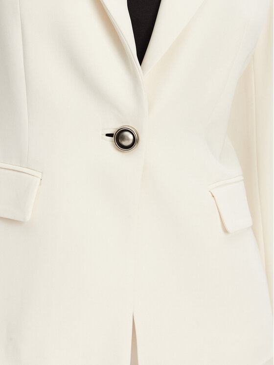 PINKO PINKO Giacca da abito 104930 A213 Bianco Regular Fit