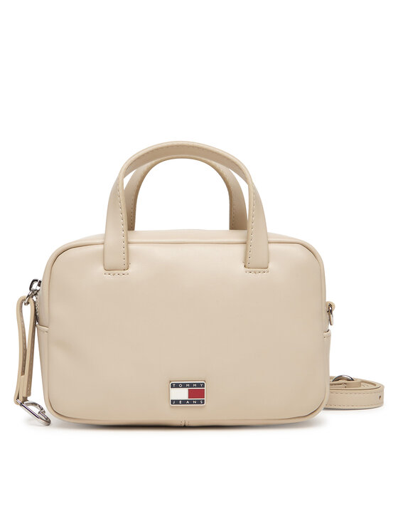Tommy Jeans Tommy Jeans Handtasche Tjw City Trunk Crossover AW0AW18084 Beige