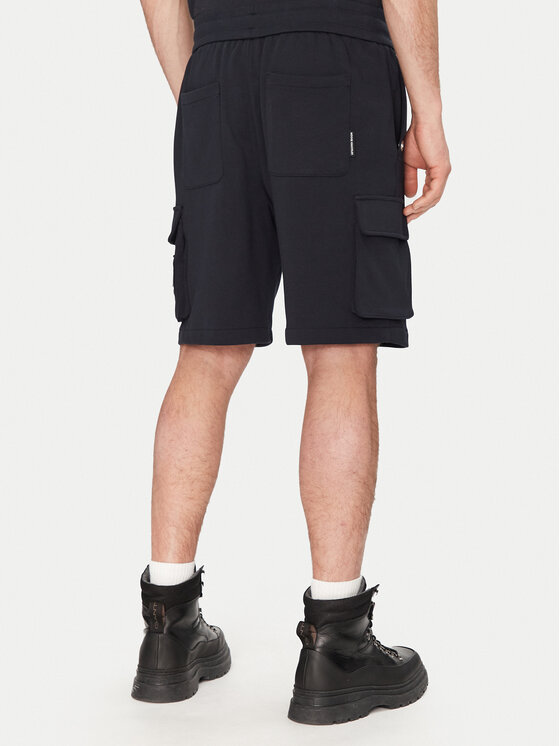 Moose Knuckles Moose Knuckles Sporta šorti Hartsfield M14MR794 Tumši zils Regular Fit