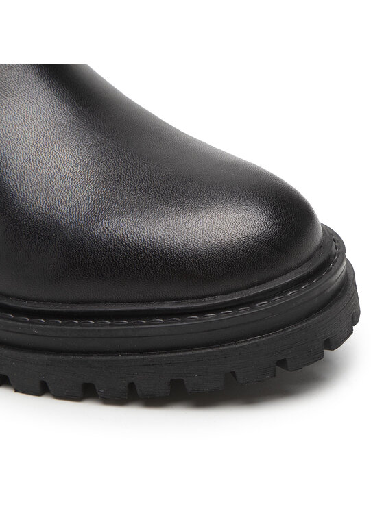 Geox Geox Cizme lungi muschetar D Iridea H D16HRH 0KB43 C9999 Negru