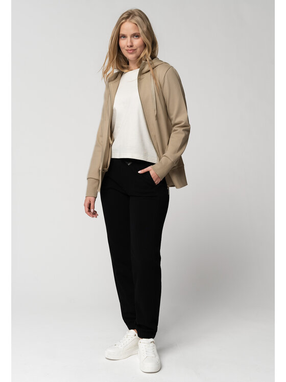 Volcano Volcano Bluza B-ALEXA Beżowy Regular Fit