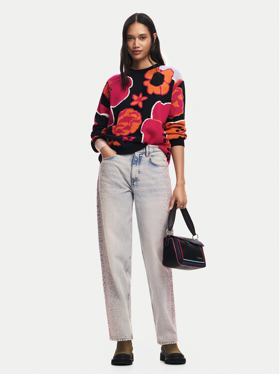 Desigual Desigual Sweater Niagara 24WWJF32 Színes Regular Fit