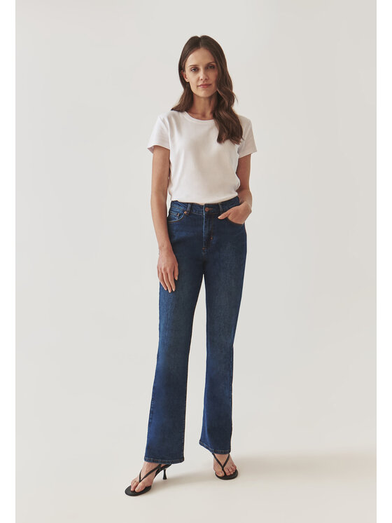TATUUM TATUUM Jeansy RIFO Niebieski Bootcut Fit