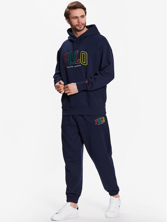 Pantalon ralph hotsell lauren bleu marine