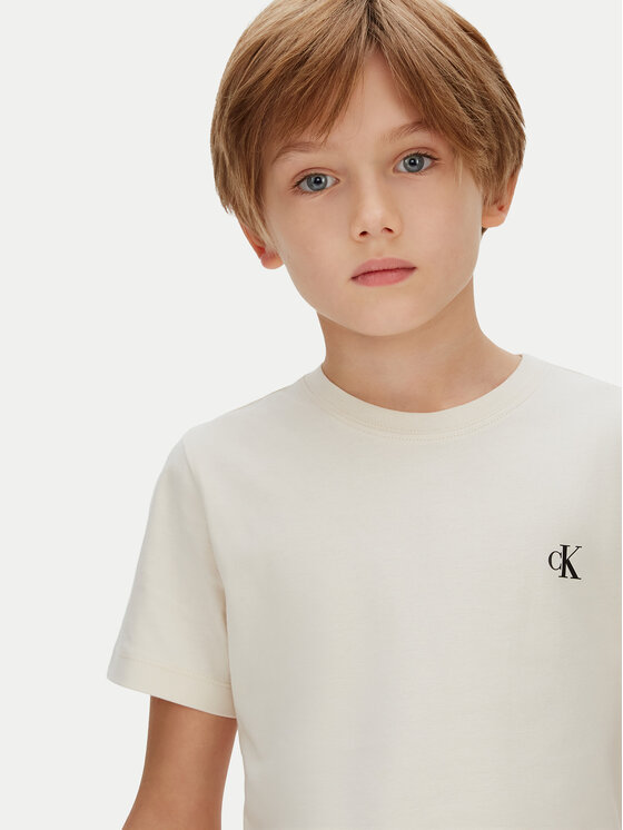 Calvin Klein Jeans Calvin Klein Jeans Mikina Mono Mini Badge IU0IU00570 Červená Regular Fit