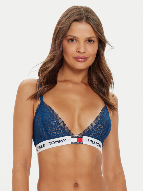 Tommy Hilfiger Grudnjak Brallete UW0UW05610 Plava