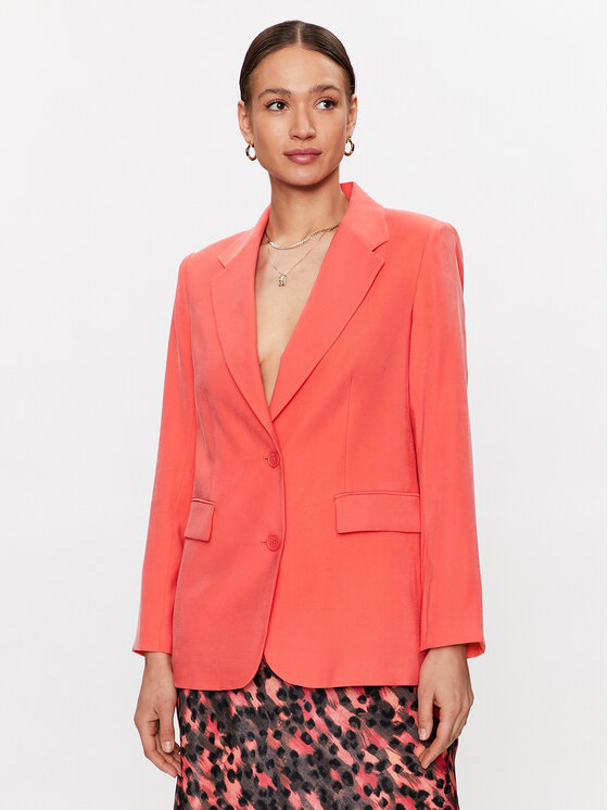 DKNY DKNY Sakko P3BCTR09 Korallenfarben Regular Fit