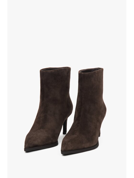 Estro Estro Μποτάκια ER00118441 Καφέ