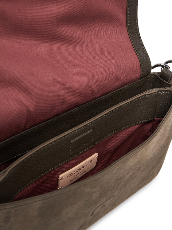 Coccinelle Coccinelle Handtasche P6P Boheme Suede Bimaterial E1 P6P 12 01 01 Khakifarben
