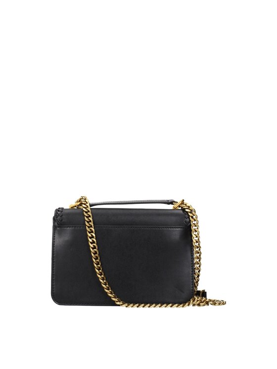 Michael Kors Michael Kors Torebka Black Leather Shoulder Czarny